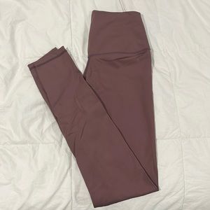 Colorful Koala leggings, size S, mauve in color